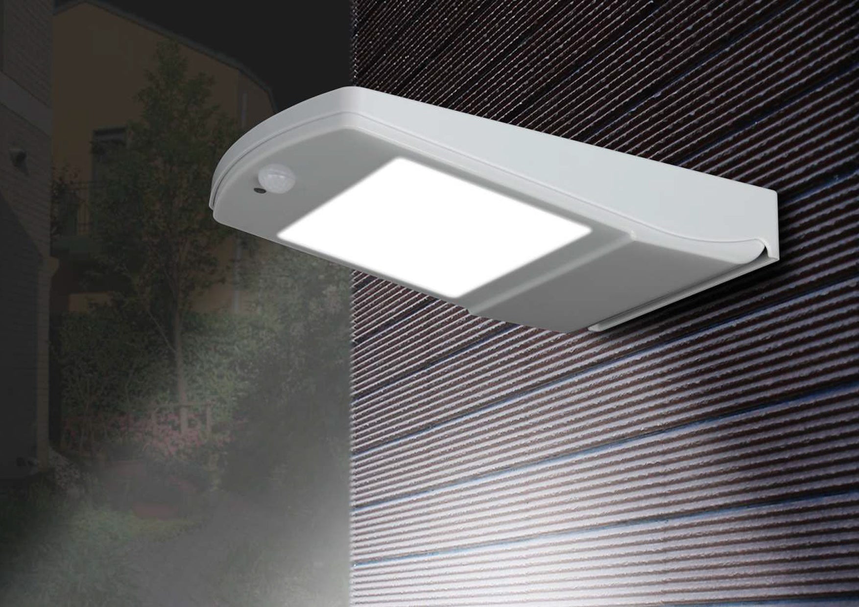 Proiettore led in termoplastica silver con PANNELLO SOLARE,SENSORE DI MOVIMENTO e CREPUSCOLARE luce natura 4000°k 4W 450LM EOS Proiettore led in termoplastica silver con PANNELLO SOLARE,SENSORE DI MOVIMENTO e CREPUSCOLARE luce natura 4000°k 4W 450LM EOS